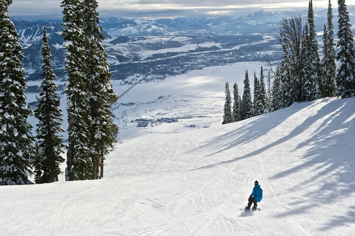 Skiing in Jackson Hole