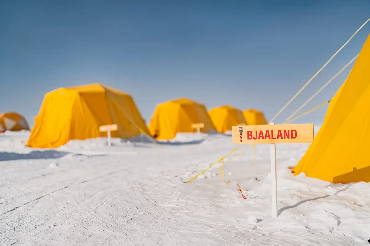 the bjaaland base camp