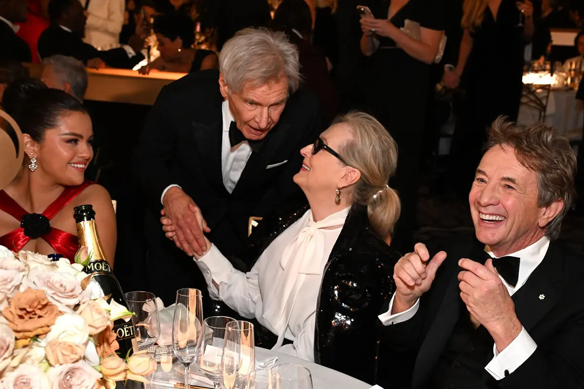 Meryl, Harrison, Selena and Martin