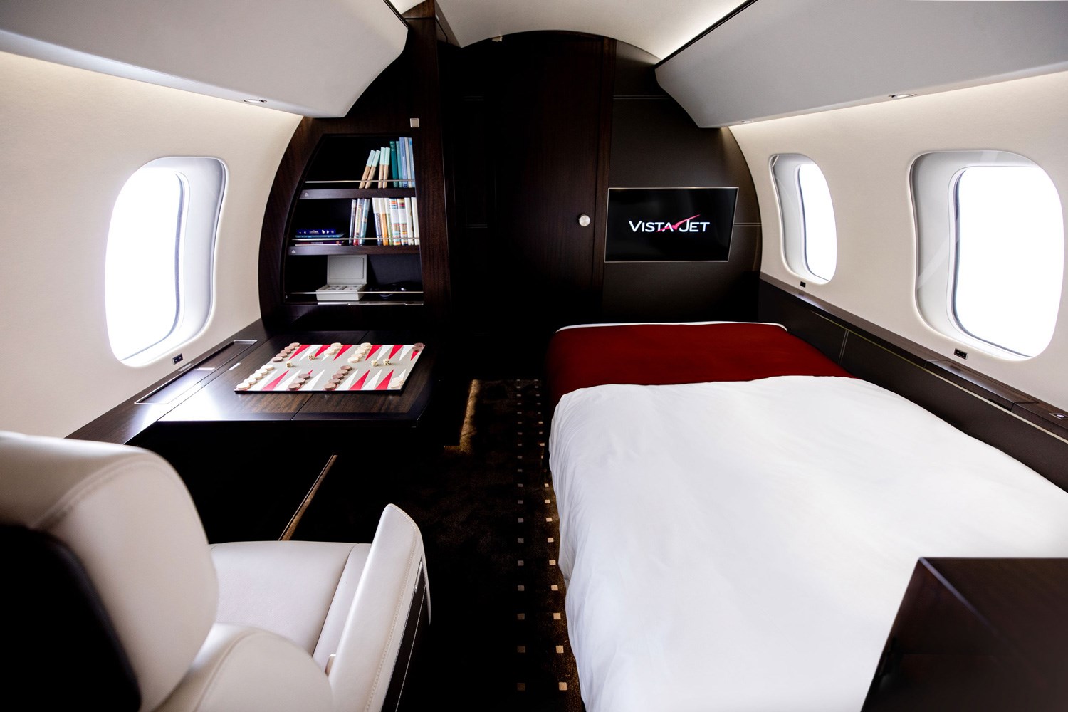 Private Jet - Gloabl 7500 Interior - VistaJet