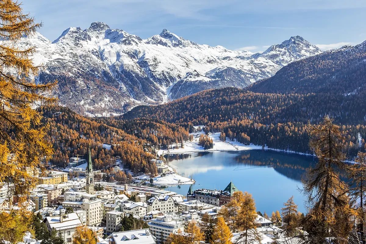 St Moritz and VistaJet