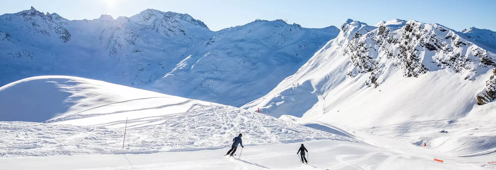 Meribel in the snow