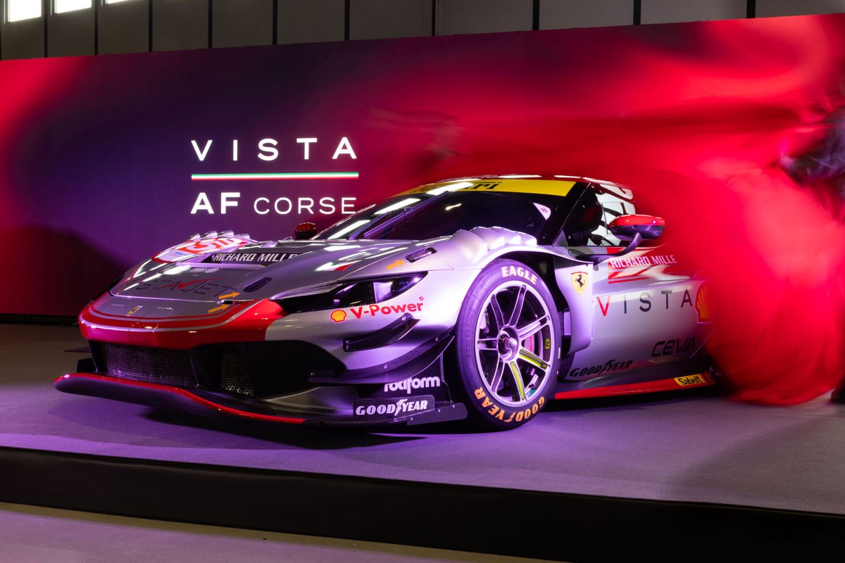 The Vista AF Corse launch party marks the start of the countdown to the