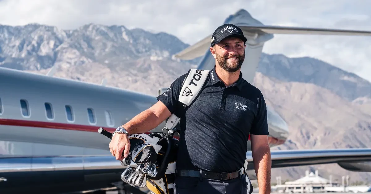 Jon Rahm and VistaJet