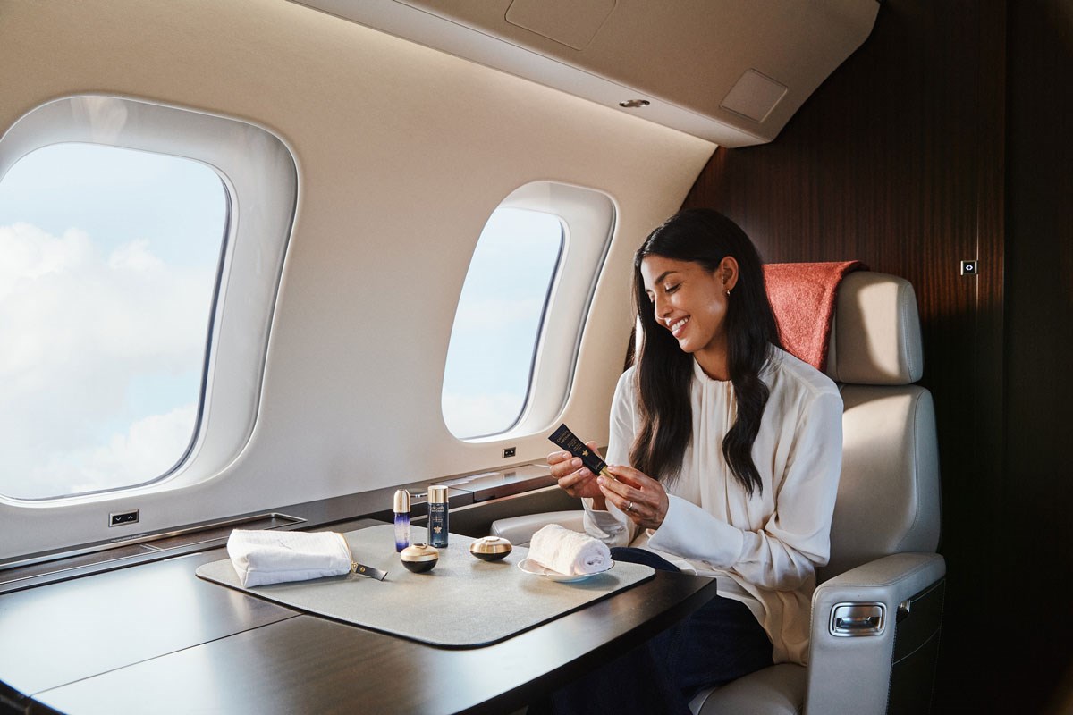 VistaJet Wellness onboard